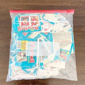 Lot of 800 Ish Vintage 1985 TOPPS MLB Baseball Stickers NFL Football